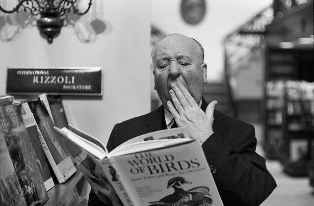Alfred Hitchcock with The World Of Birds