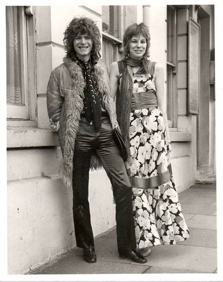 David and Angela Bowie