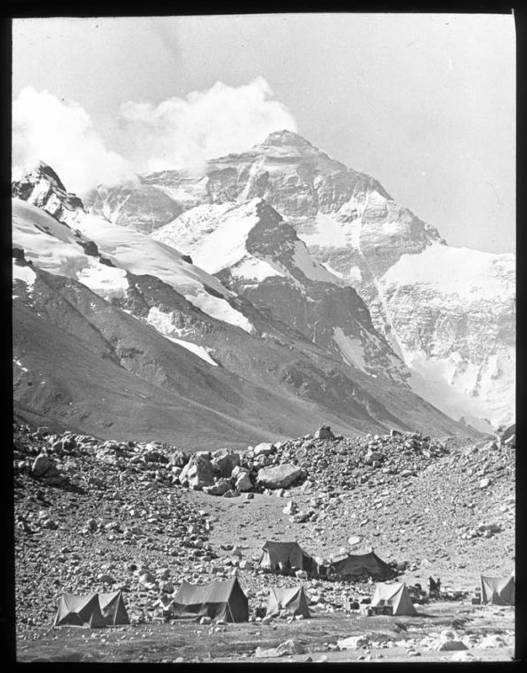 Everest Base Camp, Mallory and Irvine, 1924